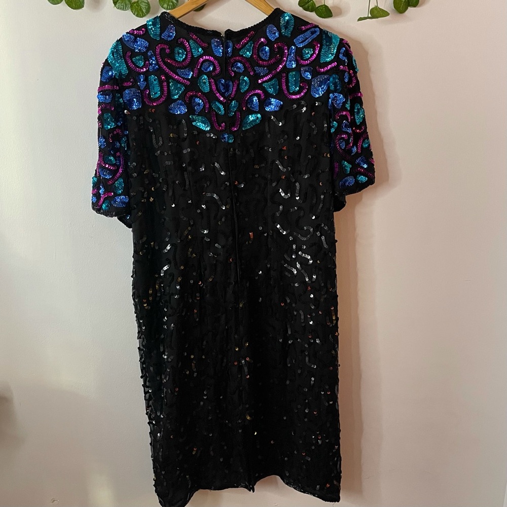 Laurence Kazar New York Women’s Vintage Sequin Dress
